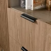 Entsian 100 vitrin szekrény artisan oak gardrób,
