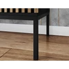 Meorati 150 médiaszekrény fekete, artisan oak tv szekrény, fekete