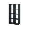 Postto kisszekrény, fekete