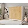 Devesto vízszintes falba hajtható ágy 160 cm, Artisan Tölgy, LED