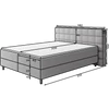 Camma 140x200, Boxspring ágy, Szürke, King