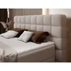 Camma 140x200, Boxspring ágy, Szürke, King