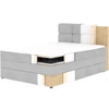 Kasped, Boxspring ágy, Fehér, King 01,