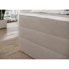 Kasped, Boxspring ágy, Sötétkék, Paoll