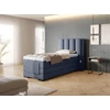 Veros 90x200 boxspring ágy  sötétkék