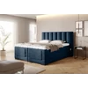 Veros 140x200 boxspring ágy  sötétkék