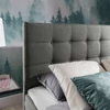 Inez 160x200 boxspring ágy  barna