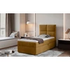 Rivia 90x200 boxspring ágy  sárga