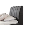 Vincenzo 180x200 boxspring ágy  fekete