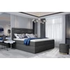 Vivre 160x200 boxspring ágy  sötétszürke