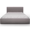 Pesillo ágy + fa keret/ standard emelő/ ágyneműtartós doboz 140x200, Világosszürke, Modullo 03