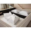 Pesillo ágy + fa keret/ standard emelő/ ágyneműtartós doboz 140x200, Bézs, 18-as modul