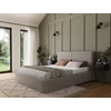 Pesillo ágy + fa keret/ standard emelő/ ágyneműtartós doboz 160x200, Bézs, 20-as modul