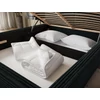 Pesillo ágy + fa keret/ standard emelő/ ágyneműtartós doboz 180x200, Sötétzöld, Modullo 35