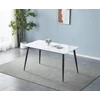 Asztal adria 70x70x75 cm hg márvány fehér