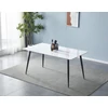 Asztal adria 70x70x75 cm hg márvány fehér