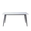 Asztal adria 90x90x75 cm hg márvány fehér