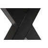 Connect asztal - x láb (fekete, 160/180/200/220/240, 10x10)