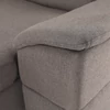 Ülőgarnitúra, szürkésbarna Taupe, jobbos kivitelezés, SEGORIA ROH U