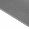 Étkezőasztal, szürke márvány/fekete, 160x80 cm, FLORENC TYP 2