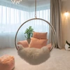 Függő fotel, átlátszó/arany/rózsaszín, BUBBLE NEW TYP 1
