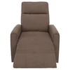 Relax forgószék fotel, szürkésbarna taupe, MEKENZI