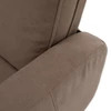 Relax forgószék fotel, szürkésbarna taupe, MEKENZI