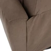 Relax forgószék fotel, szürkésbarna taupe, MEKENZI