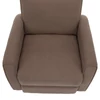 Relax forgószék fotel, szürkésbarna taupe, MEKENZI