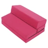 Összecsukható matrac/fotel, 2v1, rózsaszín magenta, VEDIS