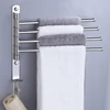 Törülközőtartó, ezüst, HOLDER
