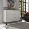 Komód, cashmere, BOGAN 1D3S