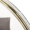 Függő fotel, átlátszó/arany/szürke, BUBBLE NEW TYP 1