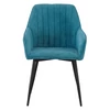 Design fotel, zöld/fekete, VAJRO