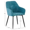 Design fotel, zöld/fekete, VAJRO