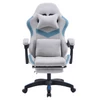 Irodai/gamer szék, szürke/kék, ZODIA