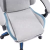 Irodai/gamer szék, szürke/kék, ZODIA