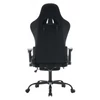 Irodai/gamer szék, fekete Velvet szövet, SALOP
