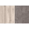 Alacsony vitrin 2D1W1S, nairobi gesztenye/onix, JESI NEW