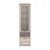 Vitrin 1D1W1S, nairobi gesztenye/onix, JESI NEW