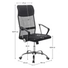 Irodai fotel, fekete, TC3-973M 5 NEW