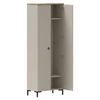Szekrény, szürkésbarna Taupe/silverjack tölgy, DOMCA 2D