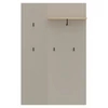 Akasztópanel 85, szürkésbarna Taupe/silverjack tölgy, DOMCA