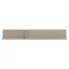 Fali polc 135, szürkésbarna Taupe/silverjack tölgy, DOMCA