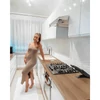 Alsószekrény, fehér/fehér extra magasfényű HG, AURORA D40S4
