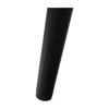 Szék, ekobőr szürkésbarna taupe/fekete, HAZAL