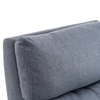 Relaxációs fotel, szürke, KRESO NEW
