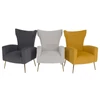 Relaxfotel, bézs Velvet szövet, BARET