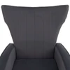 Relaxfotel, szürke Velvet szövet, BARET