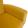 Relaxfotel, sárga Velvet szövet, BARET